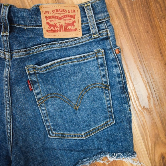Levi's Pants - High Waisted Levi Shorts